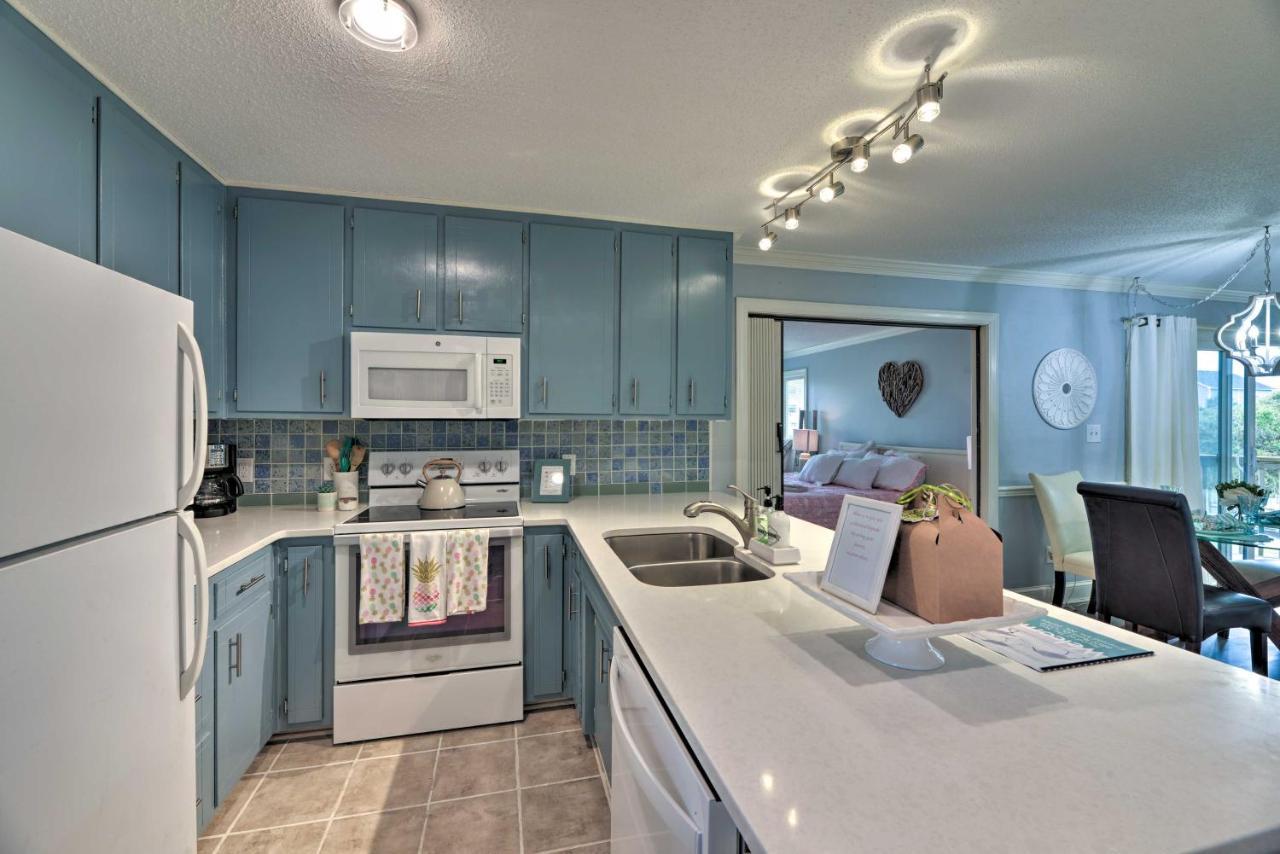 Bright Emerald Isle Condo With Private Beach Access! Kültér fotó