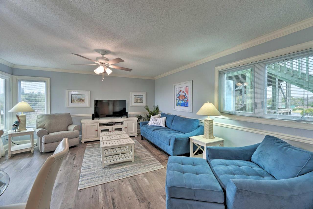Bright Emerald Isle Condo With Private Beach Access! Kültér fotó