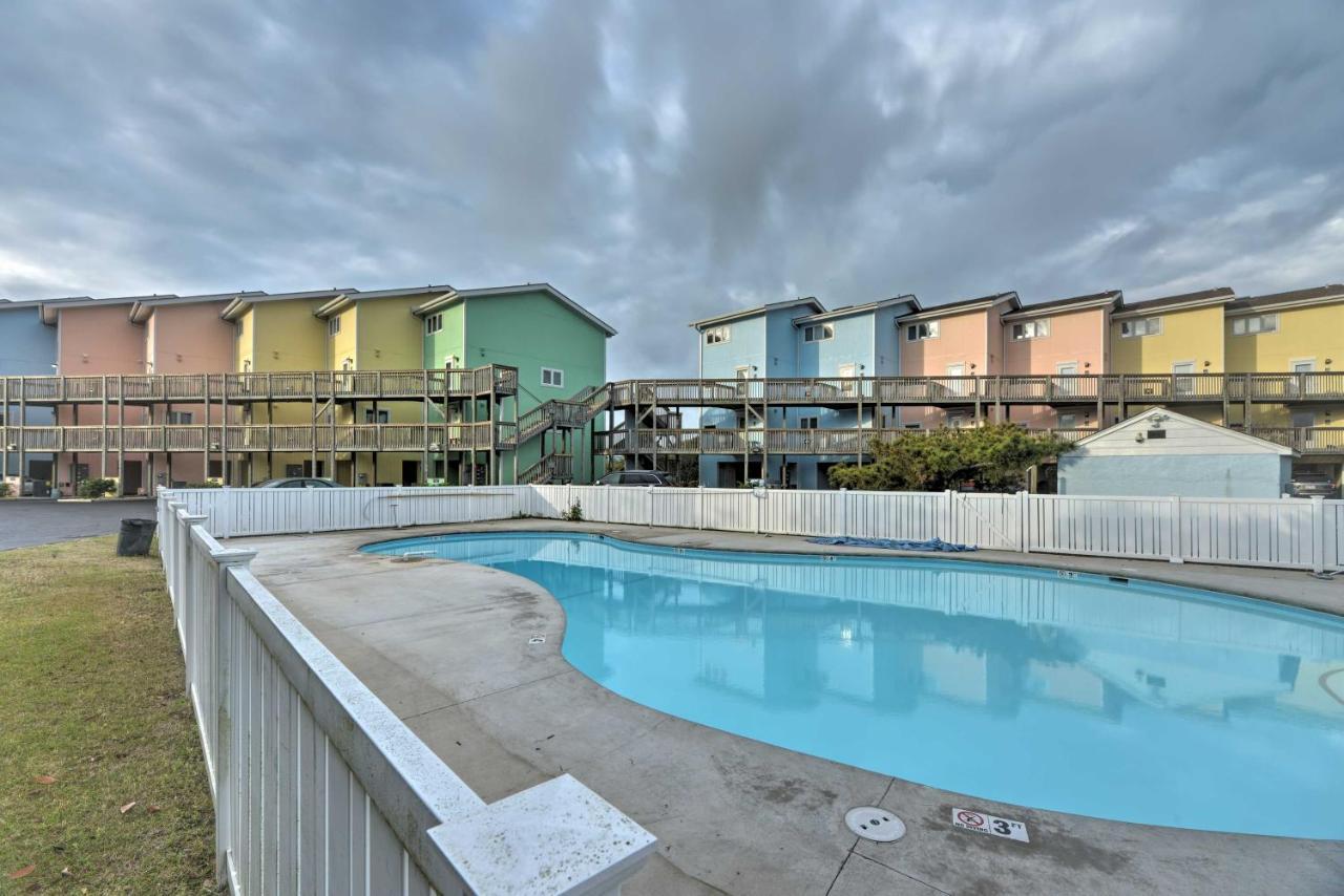 Bright Emerald Isle Condo With Private Beach Access! Kültér fotó